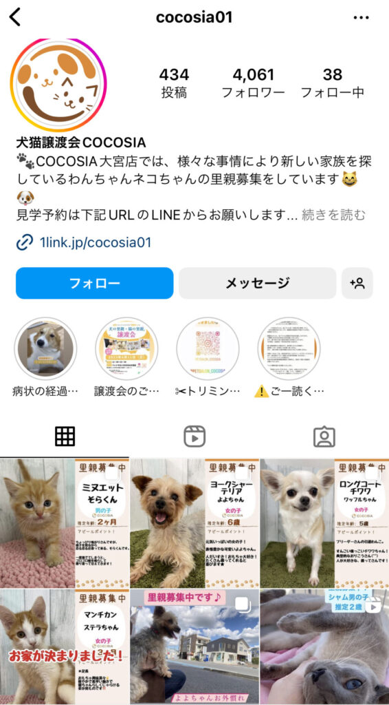 COCOSIA大宮店 Instagram 画像